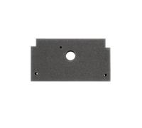 Filterwelt® Filtre éponge 12022801 pour sèche-linge à pompe à chaleur Bosch Siemens - Filtre de rechange pour socle - Ajustement parfait et lavable - Filtre en mousse 292 x 142 mm - Compatible avec de