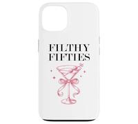 Filthy Fifty Feral 50s Filthy 50th Birthday Filthy Martini Coque pour iPhone 13