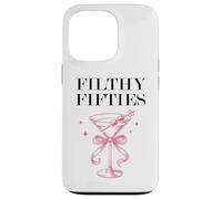 Filthy Fifty Feral 50s Filthy 50th Birthday Filthy Martini Coque pour iPhone 13 Pro