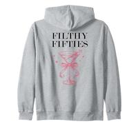 Filthy Forty Feral 40s Filthy 40th Birthday Filthy Martini Sweat à Capuche
