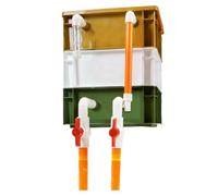 Filtration d'aquarium, réservoir à Cycle d'eau Externe, Grande boîte de Filtration en PE, pour Bassin à Poissons, aquaculture (Pompe et Filtre Inclus)(3-Layer)