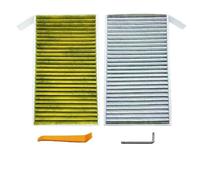Filtration Filtre À Charbon Actif Adapté Pour Tesla Modèle 3/Y Hepa Filtre À Air Climatiseur Kit De Remplacement - Type Carbonic Filter