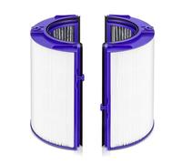 Filtre 2 En 1, Compatible Avec Purificateur D'air Dyson PH01 HP07 HP10 TP07 TP10 TP09 HP09 HP06 TP06, Ventilateur D'humidification En Verre Combiné 360 Pure Cool Hot