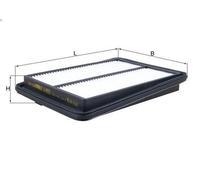 Filtre à ai KNECHT LX 4551 pour RENAULT KOLEOS II (HC_) 1.6 2016-