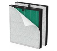 Filtre à air 3 en 1 H13 True pour HEPA de rechange pour MORENTO HY4866, WESTHEY HY4866, YIOU M1 & FETIONS Purificateurs d'air - Charbon actif + électrost (PET Dander VER)