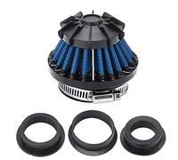 Filtre à Air 4 en 1 35 Mm 42 Mm 48 Mm 50 Mm Diamètre Intérieur Nettoyeur D'admission D'air pour Pit Bike Mini Bike Sport Véhicule Utilitaire pour Moteur GY6 pour TTR pour SSR (Bleu)