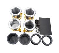 Filtre à air à haut débit for boîte à air Z900RS Z 900, entonnoir for Z900 RS 2018, 2019, 2020, 2021, 2022, 2023, 2024 Remplacement des accessoires(Sliver Glod)