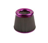 Filtre à Air Auto Filtre À Air À Tête Champignon Pour Modification Voiture Pour Grand Débit D'admission D'air Calibre Universel 89Mm Filtre à Air Filtres(Purple)