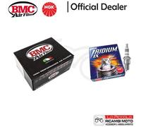 Filtre à Air BMC Lavable Yamaha YZF R1 2004/2006 + 4 Bougies NGK Iridium