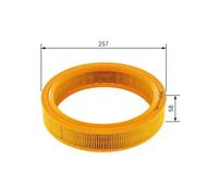 Filtre à air Cartouche filtrante 1 457 429 064 BOSCH pour FORD SKODA