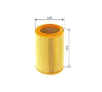 Filtre à air Cartouche filtrante 1 457 433 329 BOSCH pour ALFA ROMEO LANCIA