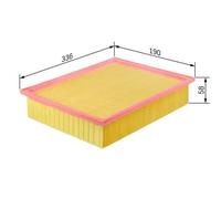 Filtre à air Cartouche filtrante 1 457 433 699 BOSCH pour MERCEDES-BENZ CLASSE E