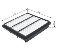 Filtre à air Cartouche filtrante 1 457 433 968 BOSCH pour MITSUBISHI MAZDA