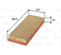 Filtre à air Cartouche filtrante 585093 VALEO pour FORD MONDEO I A trois volumes