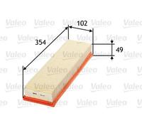 Filtre à air Cartouche filtrante 585114 VALEO pour PEUGEOT CITROËN