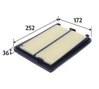 Filtre à air Cartouche filtrante 585443 VALEO pour NISSAN RENAULT DACIA