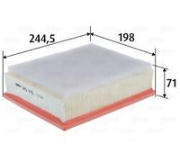 VALEO-585472-Filtre à air-Filtres à moteur -Haut niveau de filtration, durabilité, montage facile