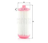 Filtre à air Cartouche filtrante C 11 007 MANN-FILTER pour HYUNDAI i10 II