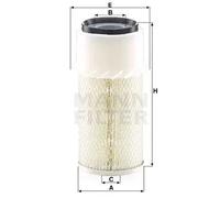 Filtre à air Cartouche filtrante C 14 179 x MANN-FILTER pour MITSUBISHI FIAT