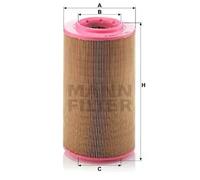 Filtre à air Cartouche filtrante C 17 278 MANN-FILTER pour PEUGEOT FIAT CITROËN