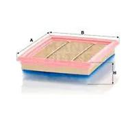 MANN-FILTER C 22 007 Filtre à air - pour Véhicule de tourisme + utilitaires