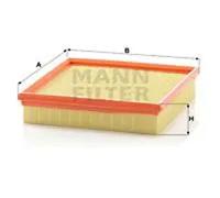 Filtre à air Cartouche filtrante C 2290 MANN-FILTER pour PORSCHE VW