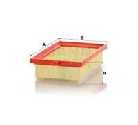 Filtre à air Cartouche filtrante C 23 013 MANN-FILTER pour FIAT 500L