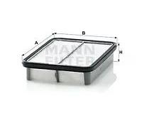 Filtre à air Cartouche filtrante C 2326 MANN-FILTER pour TOYOTA COROLLA