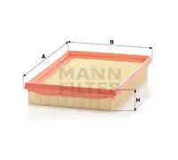 Filtre à air Cartouche filtrante C 2345/1 MANN-FILTER pour TOYOTA COROLLA Break