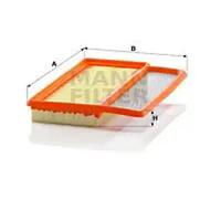 Filtre à air Cartouche filtrante C 24 006 MANN-FILTER pour ABARTH