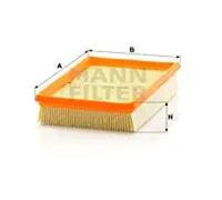 Filtre à air Cartouche filtrante C 2448 MANN-FILTER pour SUZUKI SWIFT III