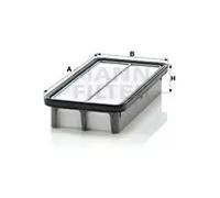 Filtre à air Cartouche filtrante C 2519 MANN-FILTER pour HYUNDAI GETZ