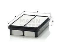 Filtre à air Cartouche filtrante C 2535 MANN-FILTER pour VW ISUZU TOYOTA