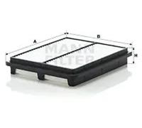 Filtre à air Cartouche filtrante C 2537/1 MANN-FILTER pour DAEWOO CHEVROLET