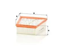Filtre à air Cartouche filtrante C 2538 MANN-FILTER pour RENAULT MEGANE II Break