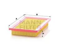 Filtre à air Cartouche filtrante C 2568/1 MANN-FILTER pour FIAT DAIHATSU PIAGGIO