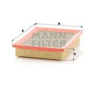 Filtre à air Cartouche filtrante C 2571 MANN-FILTER pour ALFA ROMEO LANCIA FIAT