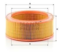 Filtre à air Cartouche filtrante C 2582 MANN-FILTER pour FORD METROCAB