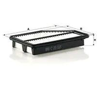 Filtre à air Cartouche filtrante C 26 021 MANN-FILTER pour HONDA CR-V III