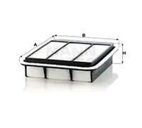 Filtre à air Cartouche filtrante C 26 023 MANN-FILTER pour MITSUBISHI GRANDIS