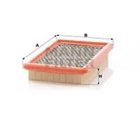 MANN-FILTER C 2666 Filtre à air - pour Véhicule de tourisme + utilitaires