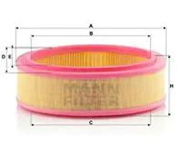 Filtre à air Cartouche filtrante C 2672/1 MANN-FILTER pour DACIA RENAULT