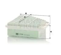 Filtre à air Cartouche filtrante C 27 013 MANN-FILTER pour TOYOTA AURIS VERSO