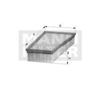 Filtre à air Cartouche filtrante C 27 114 MANN-FILTER pour BMW 3 3 Touring 1