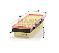 Filtre à air Cartouche filtrante C 2771 MANN-FILTER pour RENAULT CLIO II KANGOO