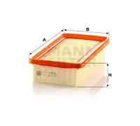 MANN-FILTER C 2775 Filtre à air - pour Véhicule de tourisme + utilitaires