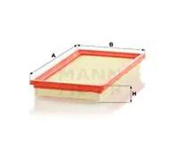 Filtre à air Cartouche filtrante C 28 013 MANN-FILTER pour FIAT LANCIA