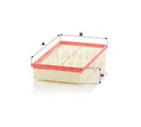 Filtre à air Cartouche filtrante C 28 043 MANN-FILTER pour VW SEAT AUDI SKODA
