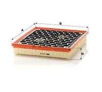 Filtre à air Cartouche filtrante C 29 012 MANN-FILTER pour OPEL SAAB CHEVROLET