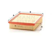 Filtre à air Cartouche filtrante C 30 171 MANN-FILTER pour SSANGYONG KYRON